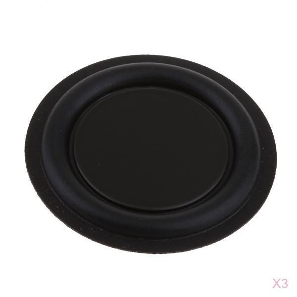 3Pieces 40mm Speaker Vibrating Membrane Passive Bass Diaphragm Plate