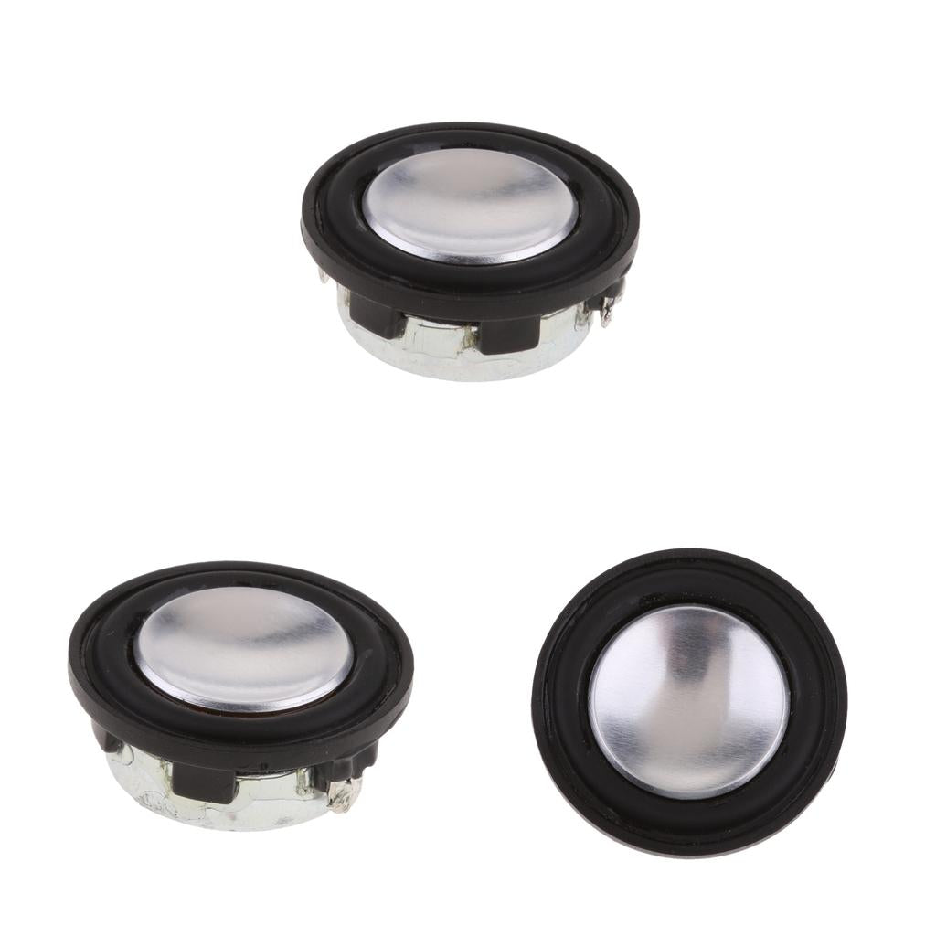 3x 28mm 2W Stereo Audio Speaker 1inch 4Ohm Full-range DIY Loudspeakern New