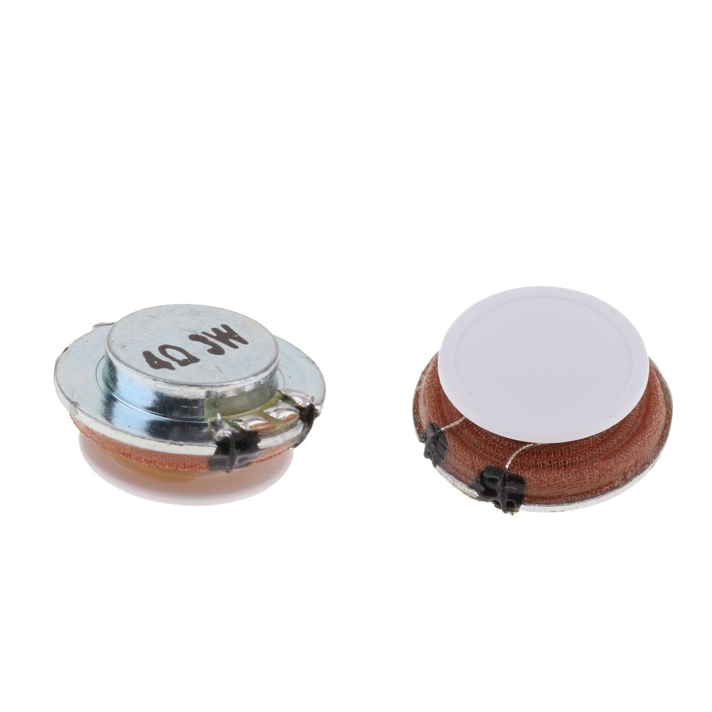 2Pieces Horn Plane Vibration Speaker Novel Resonance Speaker 27mm