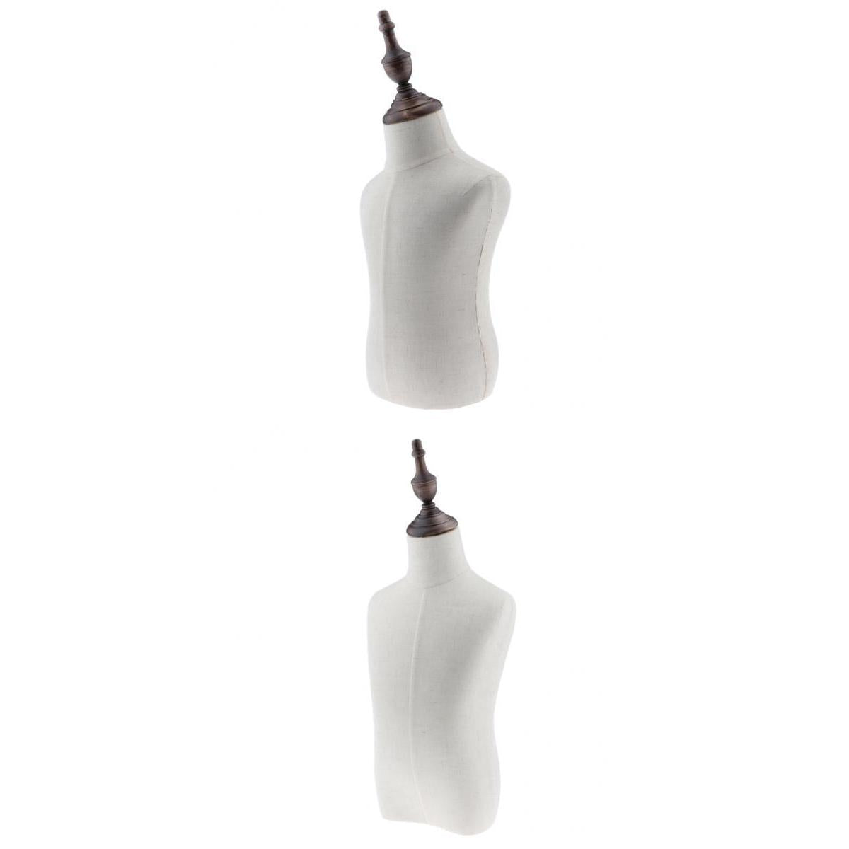 2 Sizes Children Kids Body Dress Form Mannequin Bust Torso Display Stand