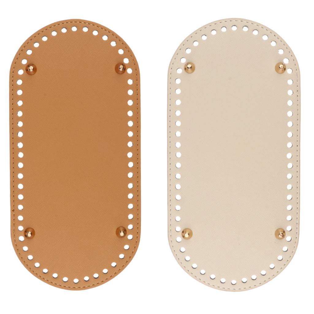 2x 60 Holes Bag Bottom Shaper Bag Cushion Pad for Hand-made DIY Bag
