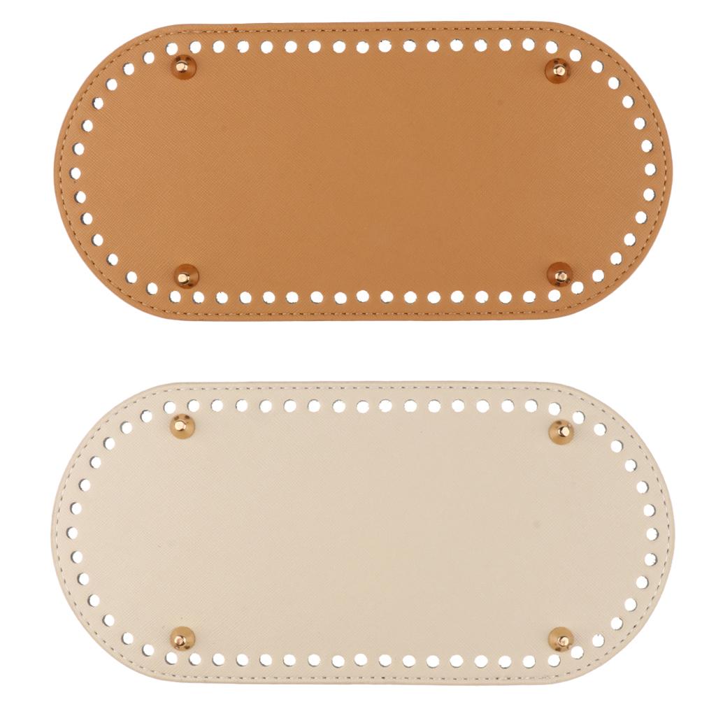 2x 60 Holes Bag Bottom Shaper Bag Cushion Pad for Hand-made DIY Bag