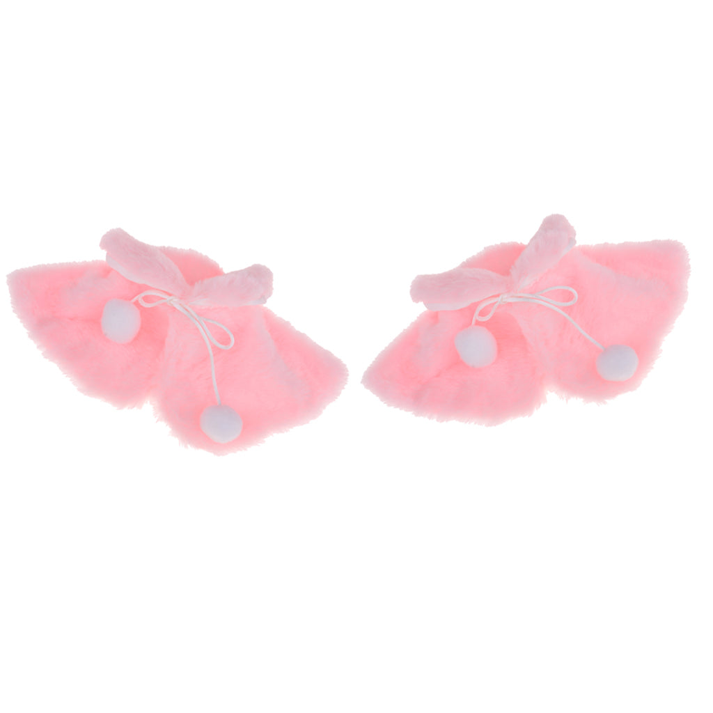2pcs Doll Cape Fit For 18 Inch Doll Outfit Accessories Pink