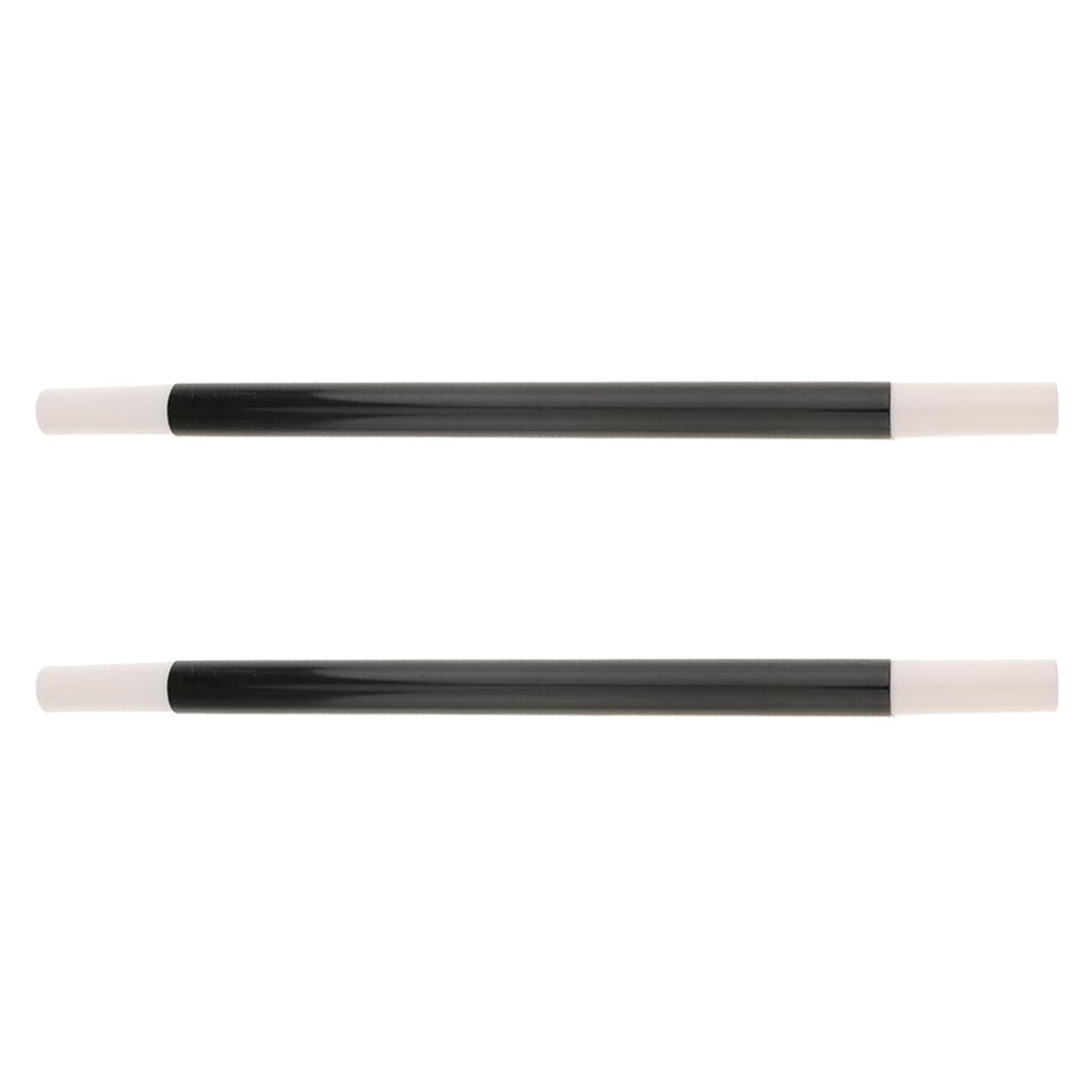 2 Pieces Black Plastic Magic Wands Toy Props Wizard Magician Fancy Dress