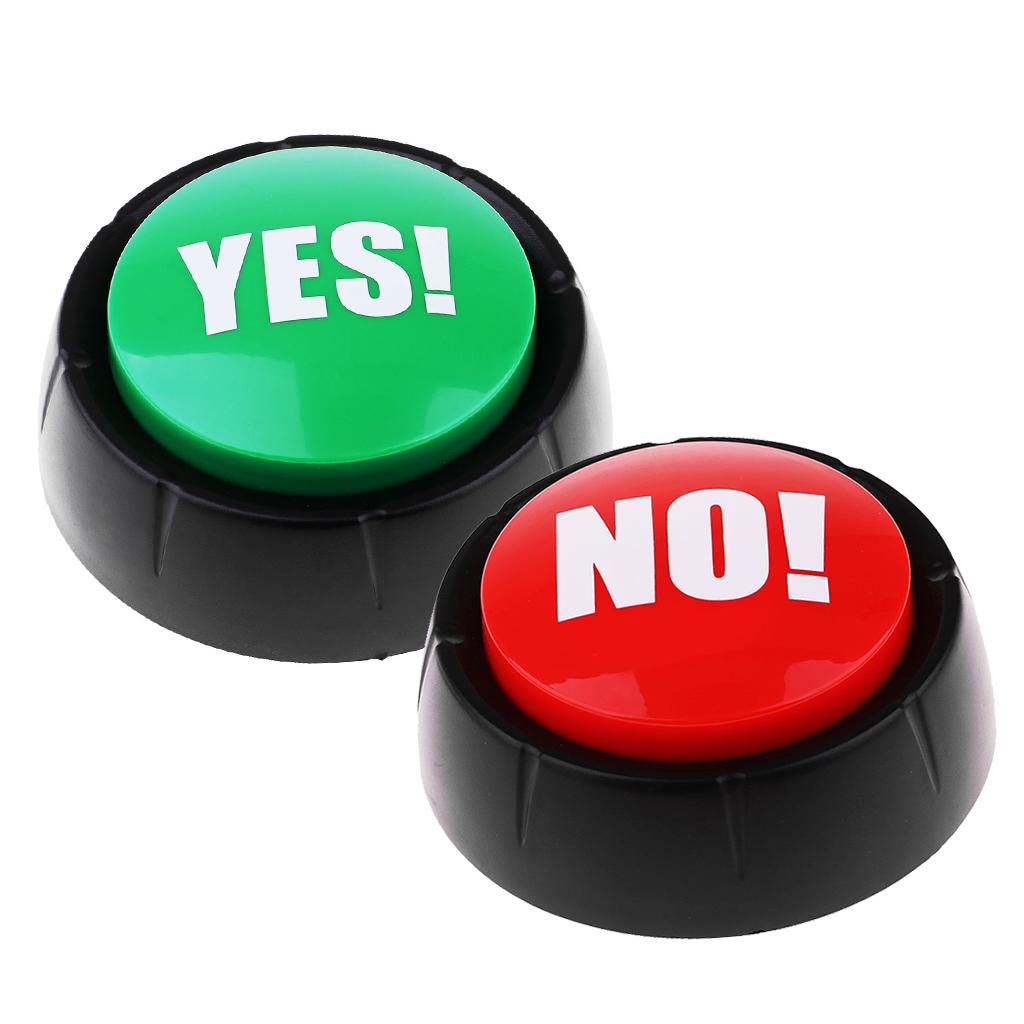 2 Pieces Learning Resource Dome Shaped Sound Buttons Game Show Answer Buzzer