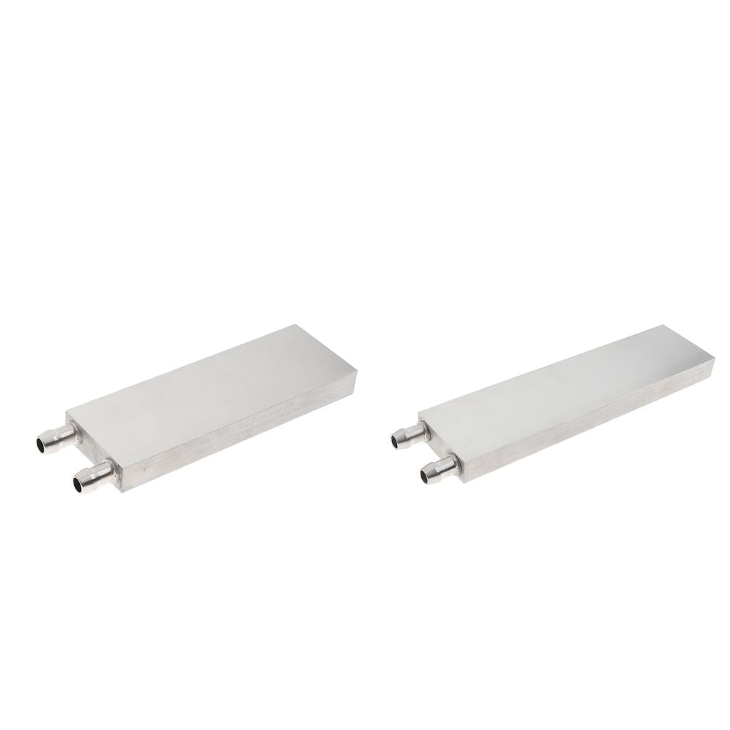 2Piece Aluminum Water Cooling Block for CPU Graphics Radiator Heat Sink