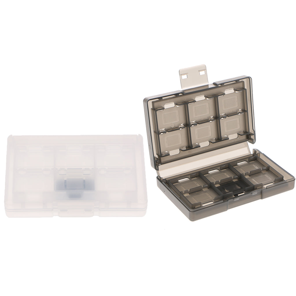 2Pcs 24 Slot Game Card Cartridge Detachable Case Holder For Nintendo Switch