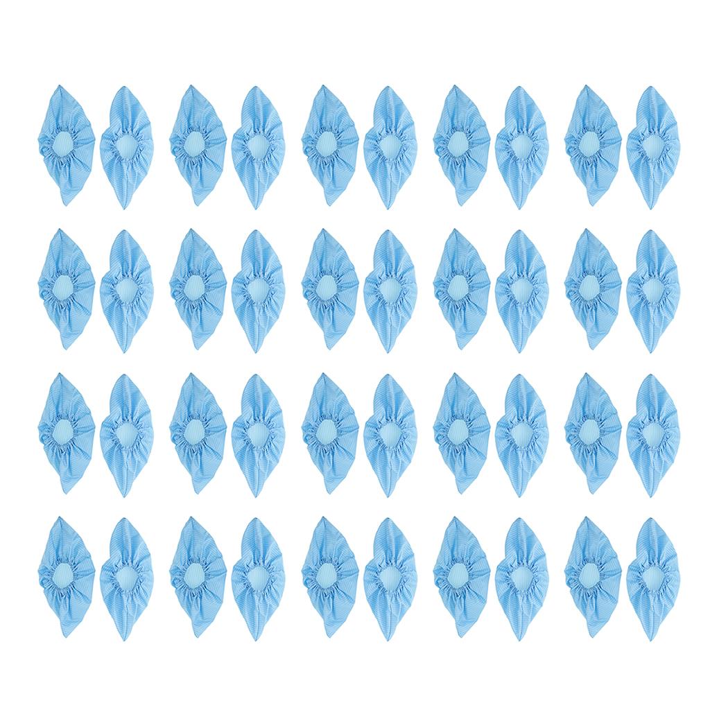 20 Pairs Reusable Dust-free Anti-static Workshop Shoe Boot Foot Cover- Blue
