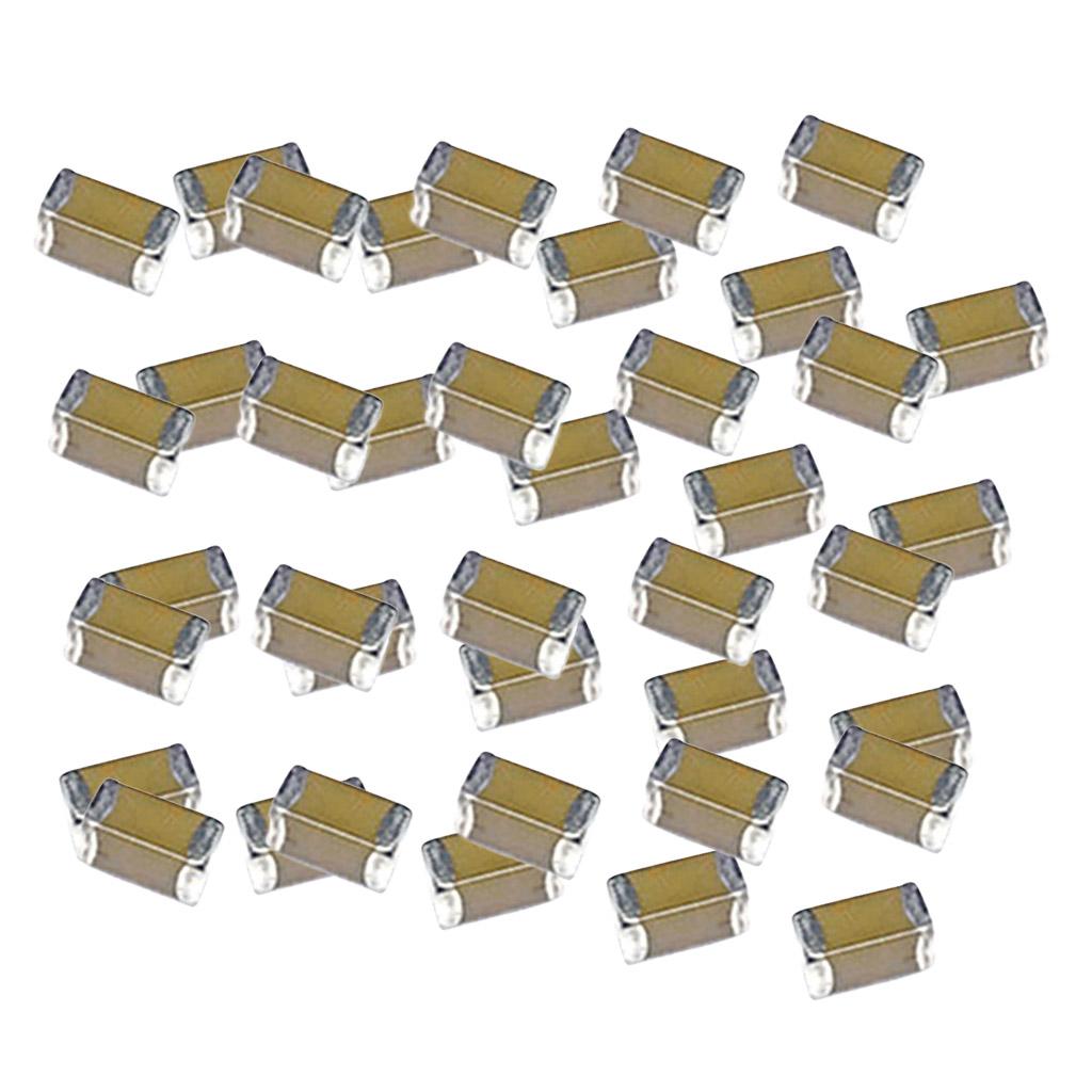 40 pieces 1206 10uF Ceramic Chip Capacitor 16V X7R 106K