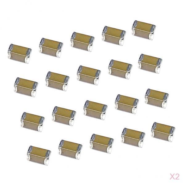 40 pieces 1206 10uF Ceramic Chip Capacitor 16V X7R 106K