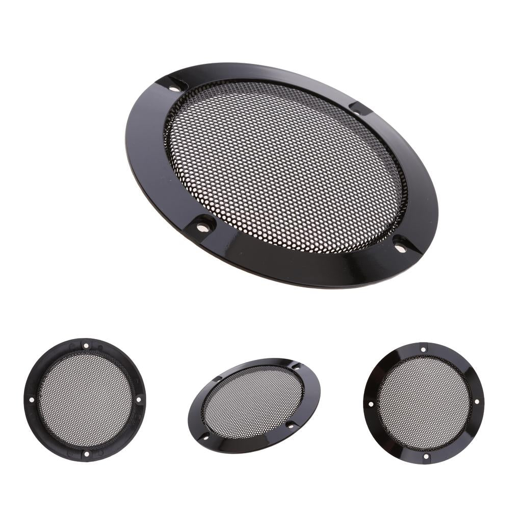 4Piece 4inch Speaker Grills Cover Case with Screws