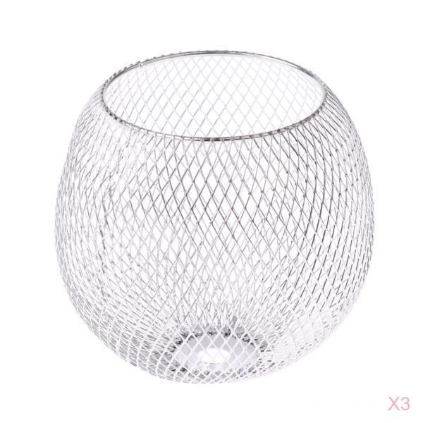 3pcs Iron Table Lamp Shade Modern Standard Lamp Shade Small Lamp Shade