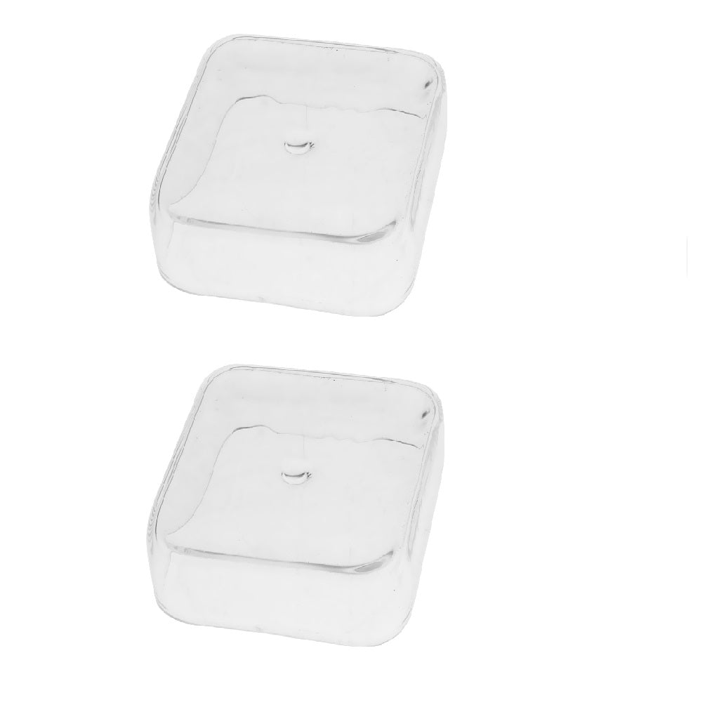 2x Aquarium Fish Tank Shrimp Feeding Food Dish Tray Feeder Container