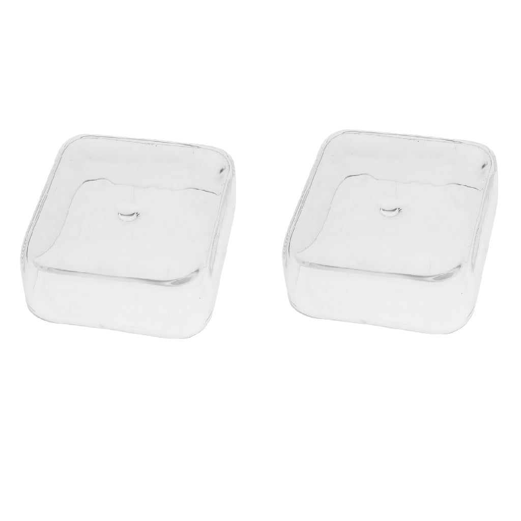 2x Aquarium Fish Tank Shrimp Feeding Food Dish Tray Feeder Container