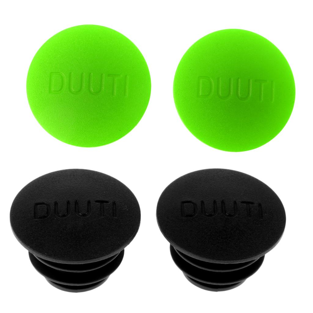 2 Pairs Bike Bicycle Handlebar End Plugs Bar Grip Plugs Handlebar Bar Cap