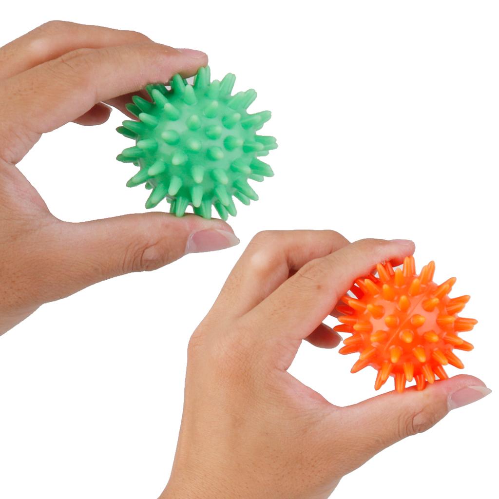 2 Pieces Spiky Trigger Point Acupuncture Deep Tissue Muscle Massage Ball