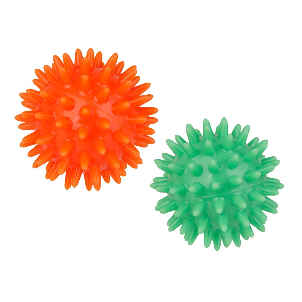 2 Pieces Spiky Trigger Point Acupuncture Deep Tissue Muscle Massage Ball