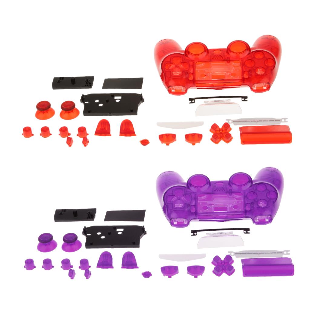 2x Housing Shell Case Mod Kit Replace for Sony PS4 Playstation 4 Dualshock 4