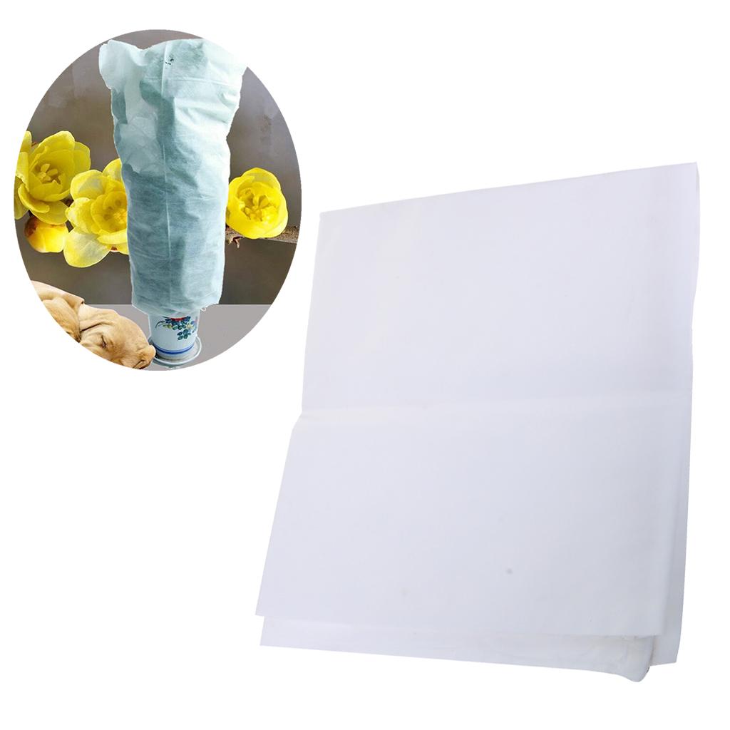3 Pieces Warm Plant Cover Tree Shrub Frost Protection Bag 60x110cm