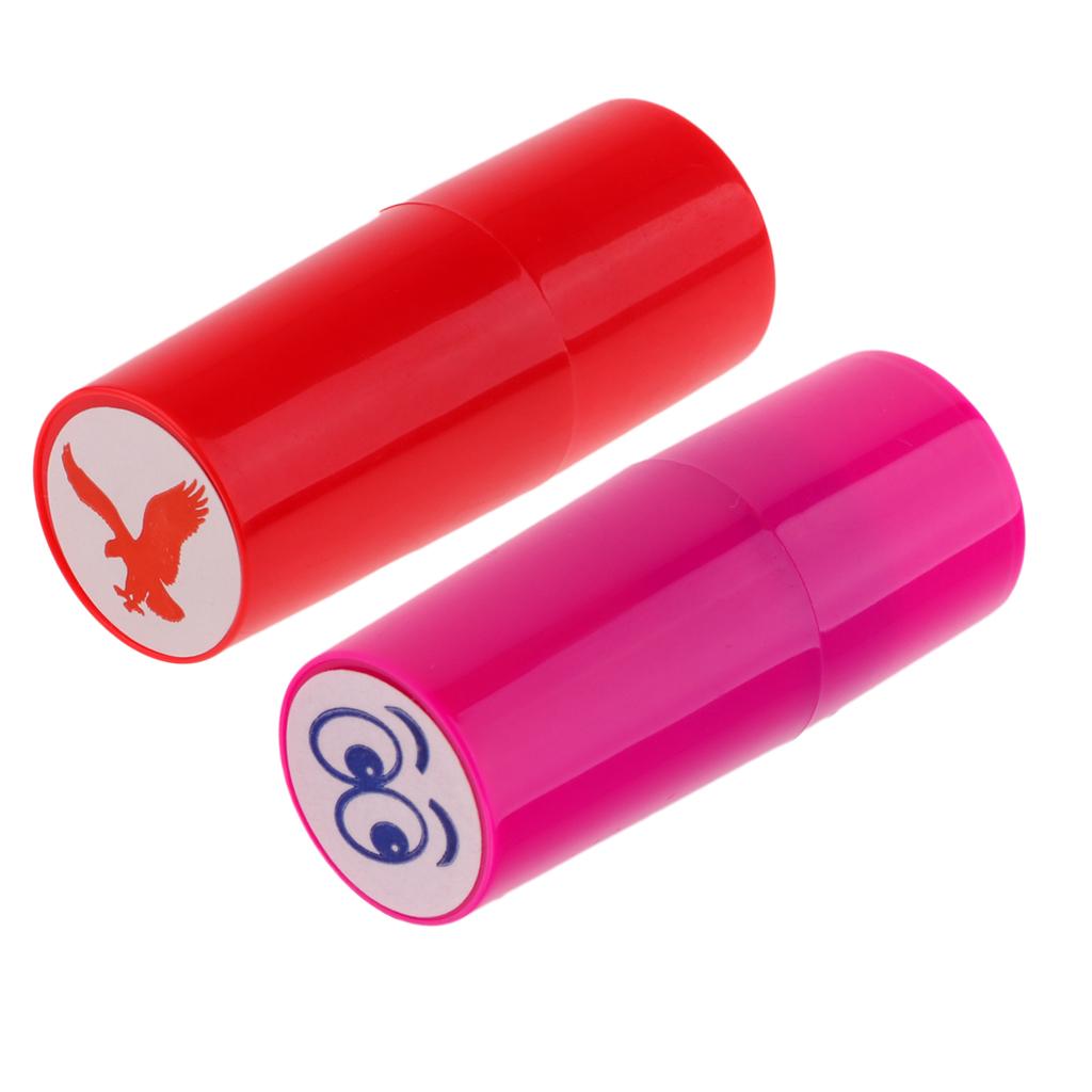 2 Pieces Colorfast Golf Ball Stamper Marker Impression Seal Eyes+Eagle