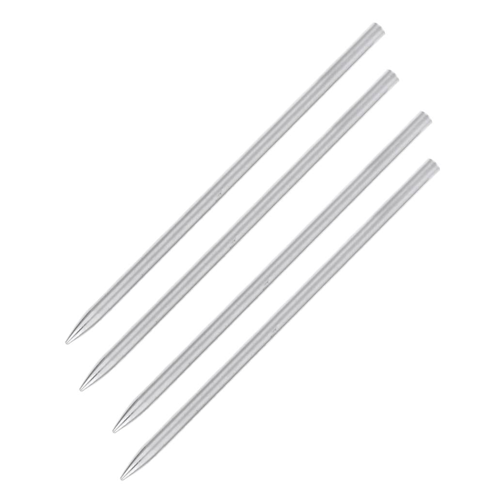4pcs Stainless Steel Paracord Fid Lacing Stitching Braiding Needles 80x3mm