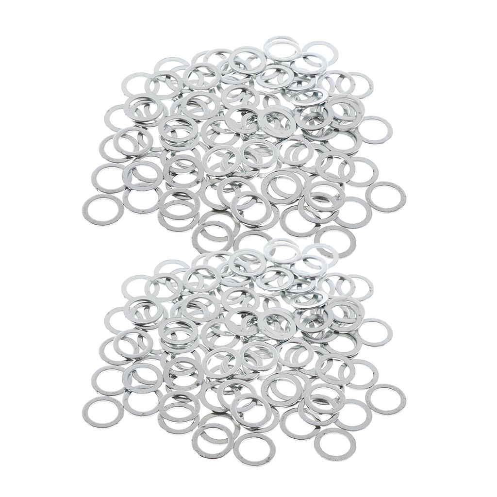 200pcs Skateboard Truck Axle Speed Washers Speed Rings Longboard Hardware