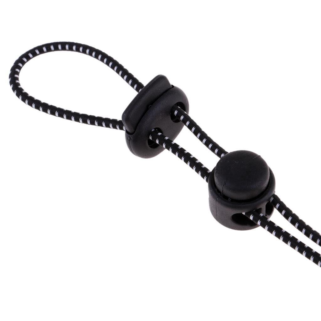 4pcs Backpack Walking Stick Holder Trekking Hiking Pole Fixing Tie Cord Rope