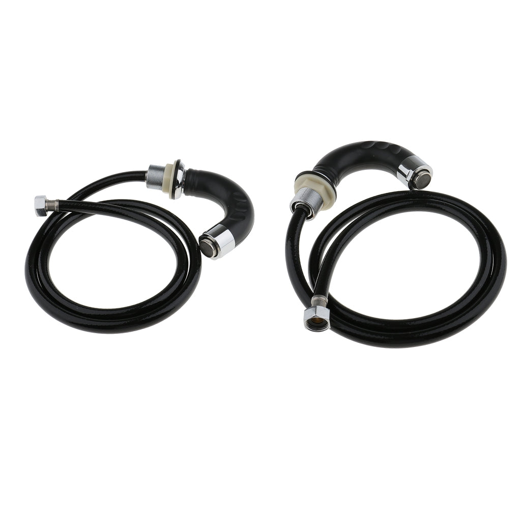 2x Barber Shampoo Bowl Hose Wash Water Spray Beauty Salon Sprayer Equipment
