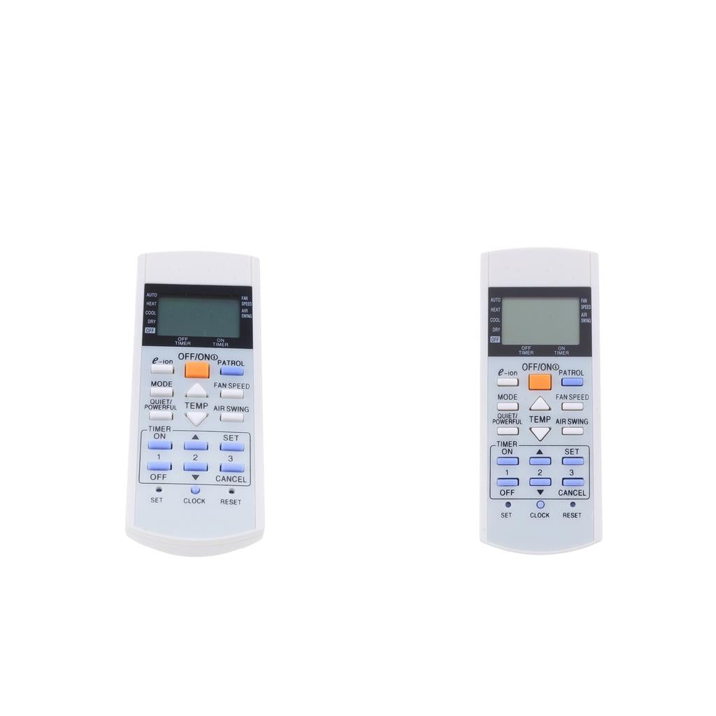 2x For Panasonic A75C3298 A75C2817 A75C2998 Air Conditioner Remote Control