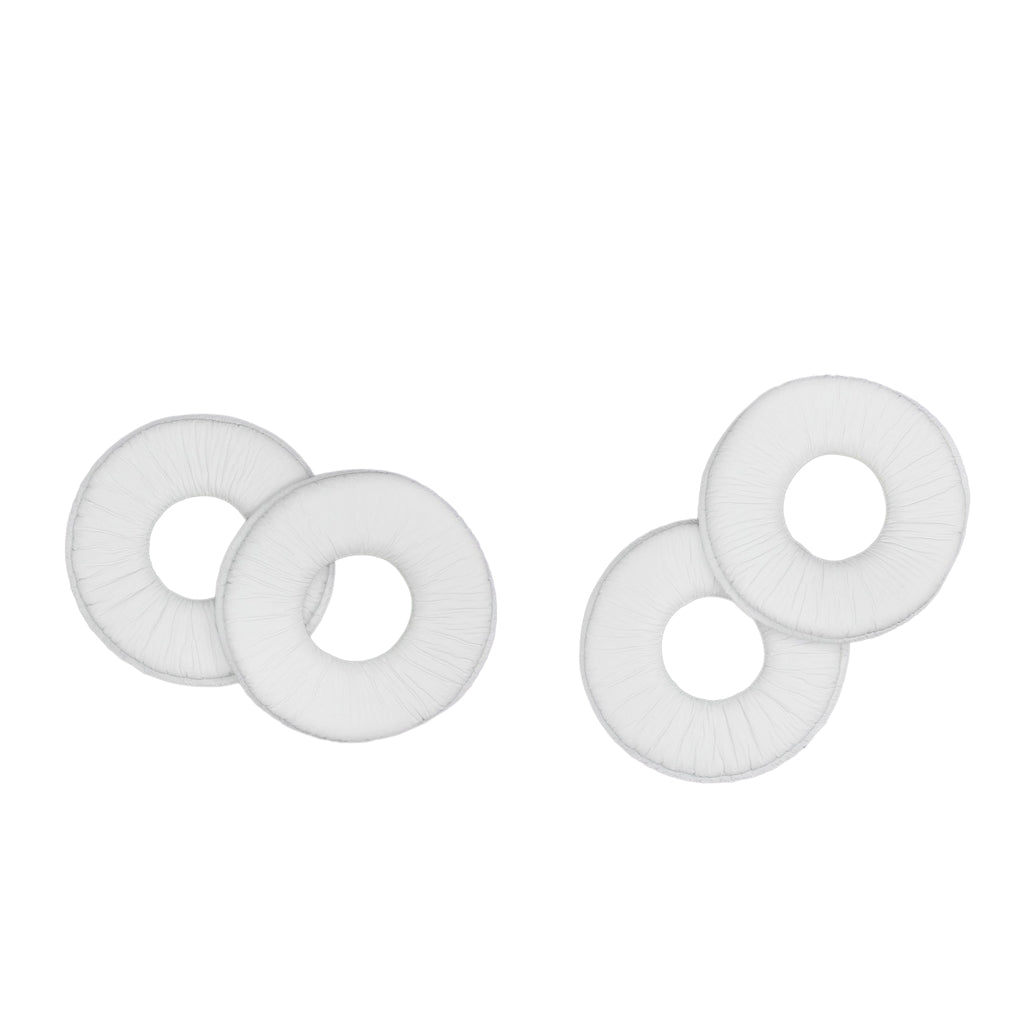 2Pairs Replacement Ear Pads Cushions For SONY MDR-ZX110 Headphone White