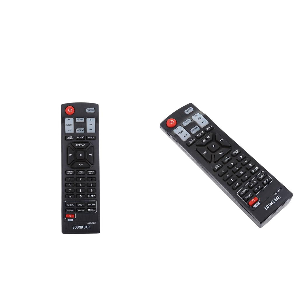 2x AKB73575421 Replacement Sound Bar Remote Control For LG Sound Bar/TV