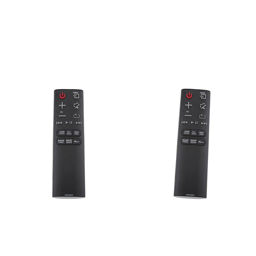 2x AH59-02631E Replacement Sound Bar Remote Control For Samsung SoundBar