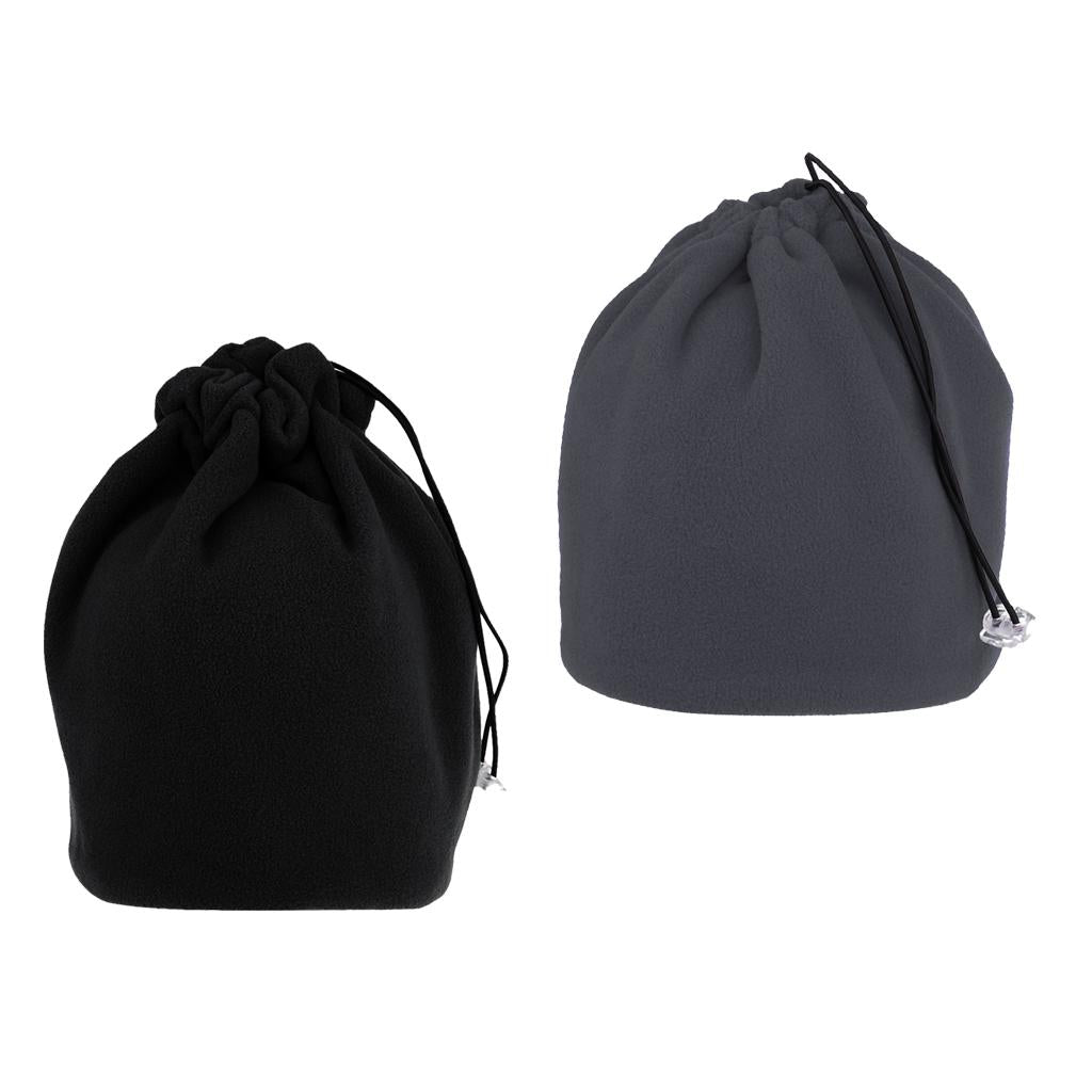 2Pcs Tube Scarf Bandana Head Mask Cap Neck Gaiter Snood Headwear Beanie