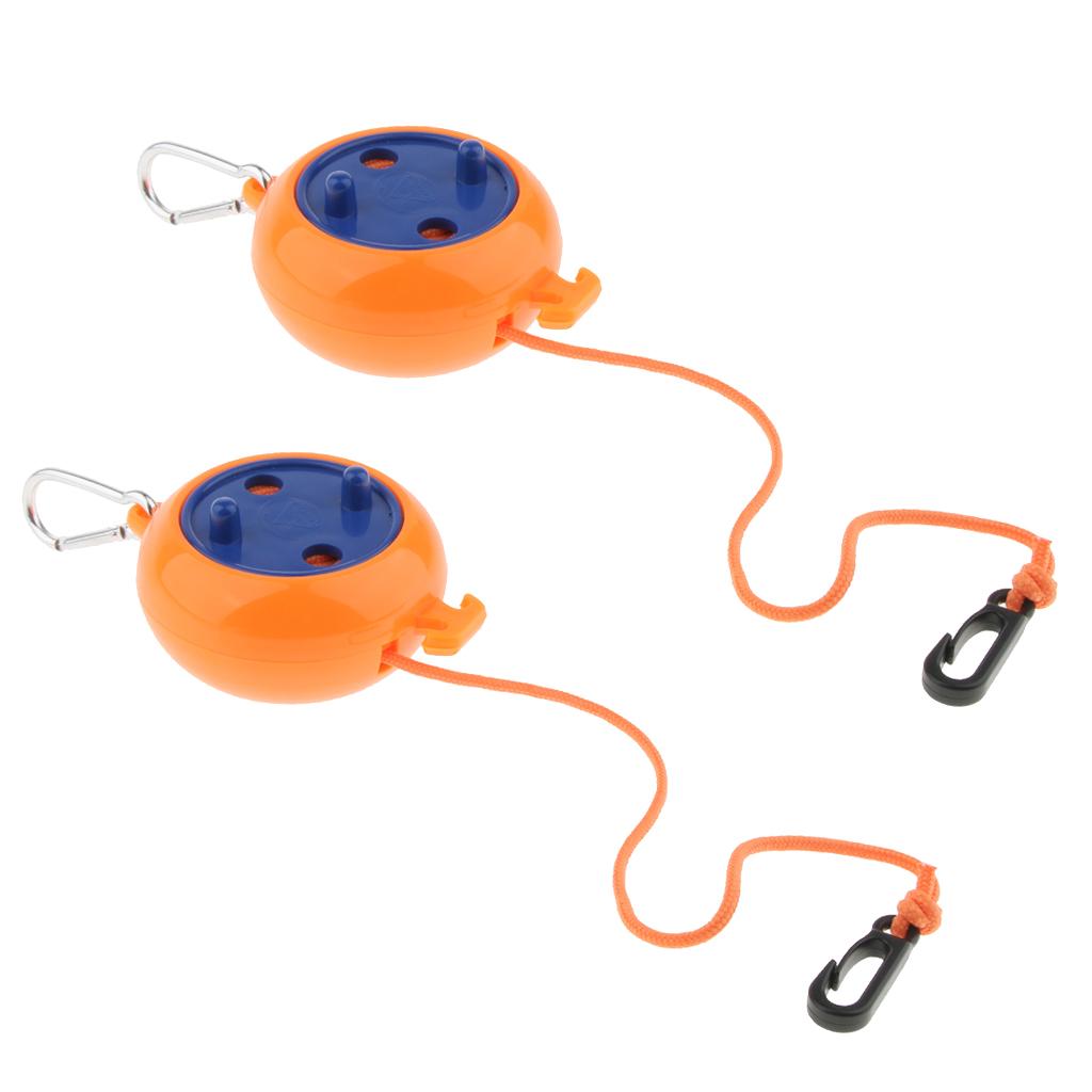 2Pcs Windproof Clothesline Outdoor Travel Retractable Rope Washing Line 8m