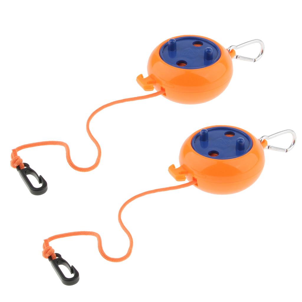 2Pcs Windproof Clothesline Outdoor Travel Retractable Rope Washing Line 8m