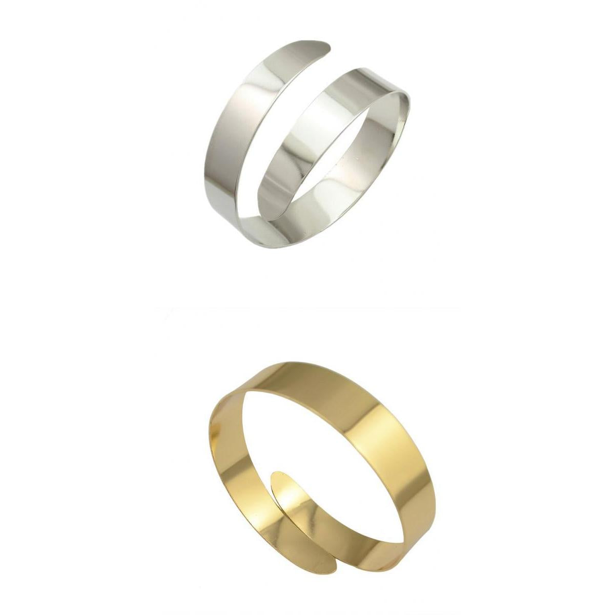 2pcs Charm Women Egypt Swirl Upper Arm Cuff Armlet Armband Bangle Bracelet