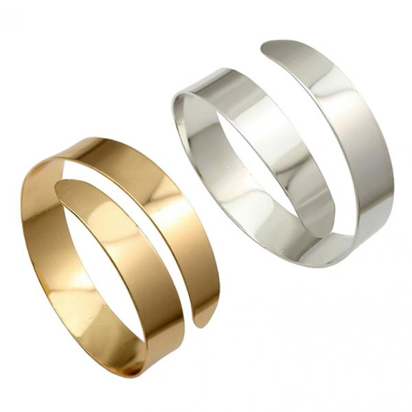 2pcs Charm Women Egypt Swirl Upper Arm Cuff Armlet Armband Bangle Bracelet
