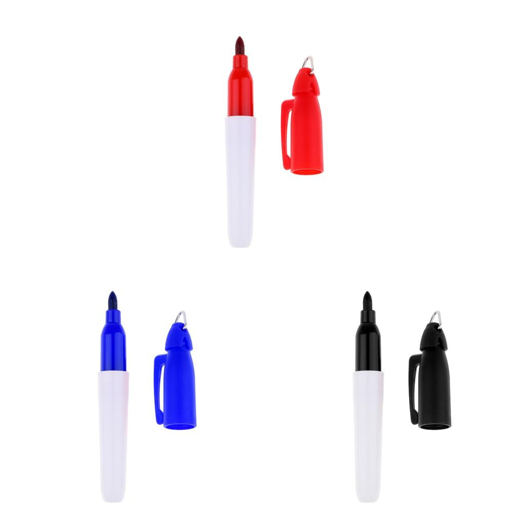 3Pcs Universal Golf Ball Line Marker Pen Drawing Golf Training Accessories