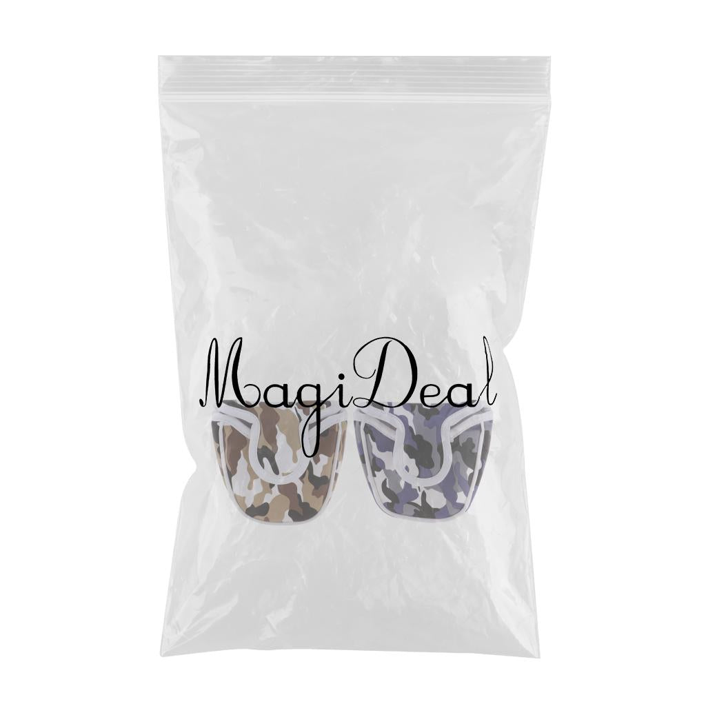2Pcs Multi-function Golf Mallet Putter Head Cover Headcover Protector Bag