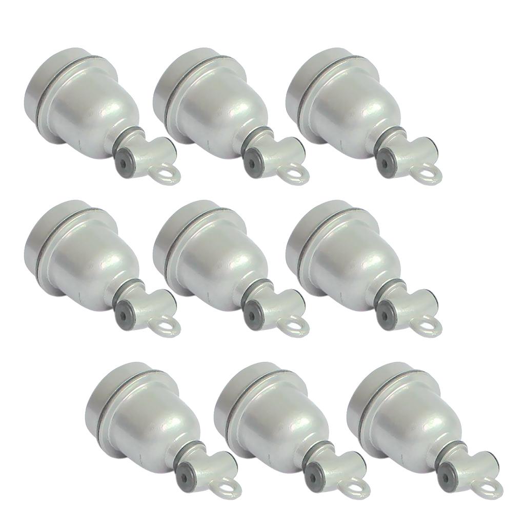 9 Pcs Waterproof Aluminium Bulb Lamp Heater Holder Lamp Socket for Pig Cow