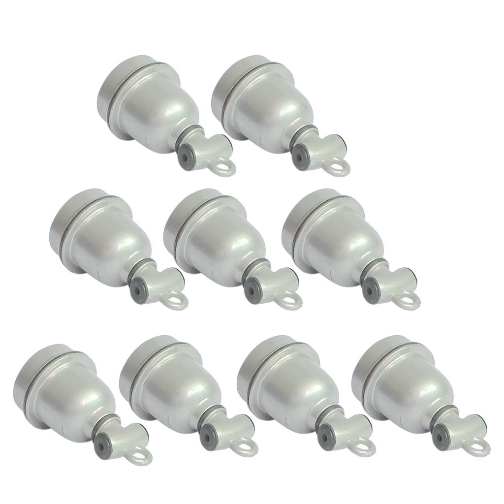 9 Pcs Waterproof Aluminium Bulb Lamp Heater Holder Lamp Socket for Pig Cow