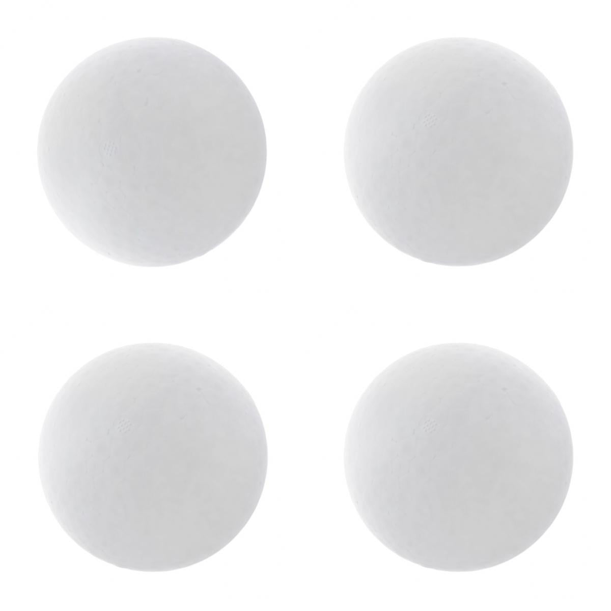 4 Pieces Solid Polystyrene Styrofoam Foam Ball for Wedding 150/180/200/250mm