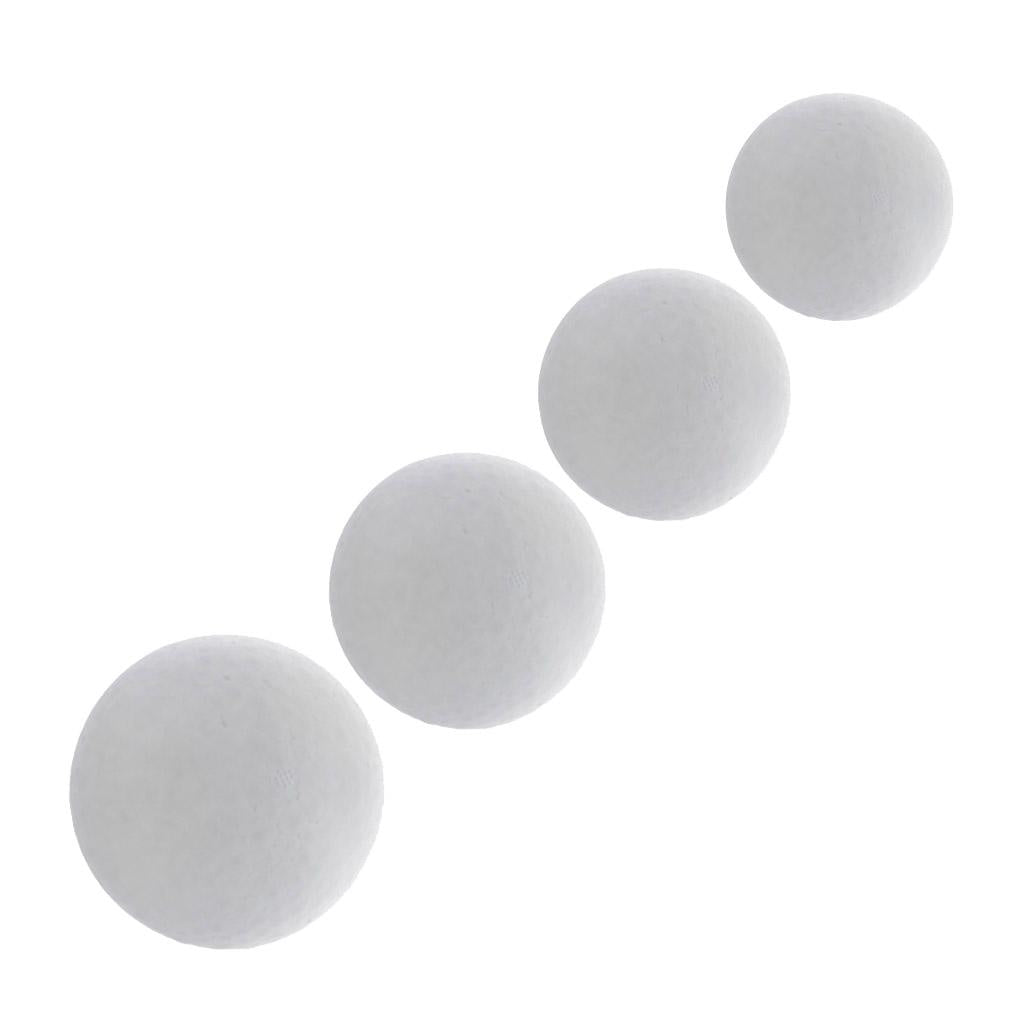 4 Pieces Solid Polystyrene Styrofoam Foam Ball for Wedding 150/180/200/250mm