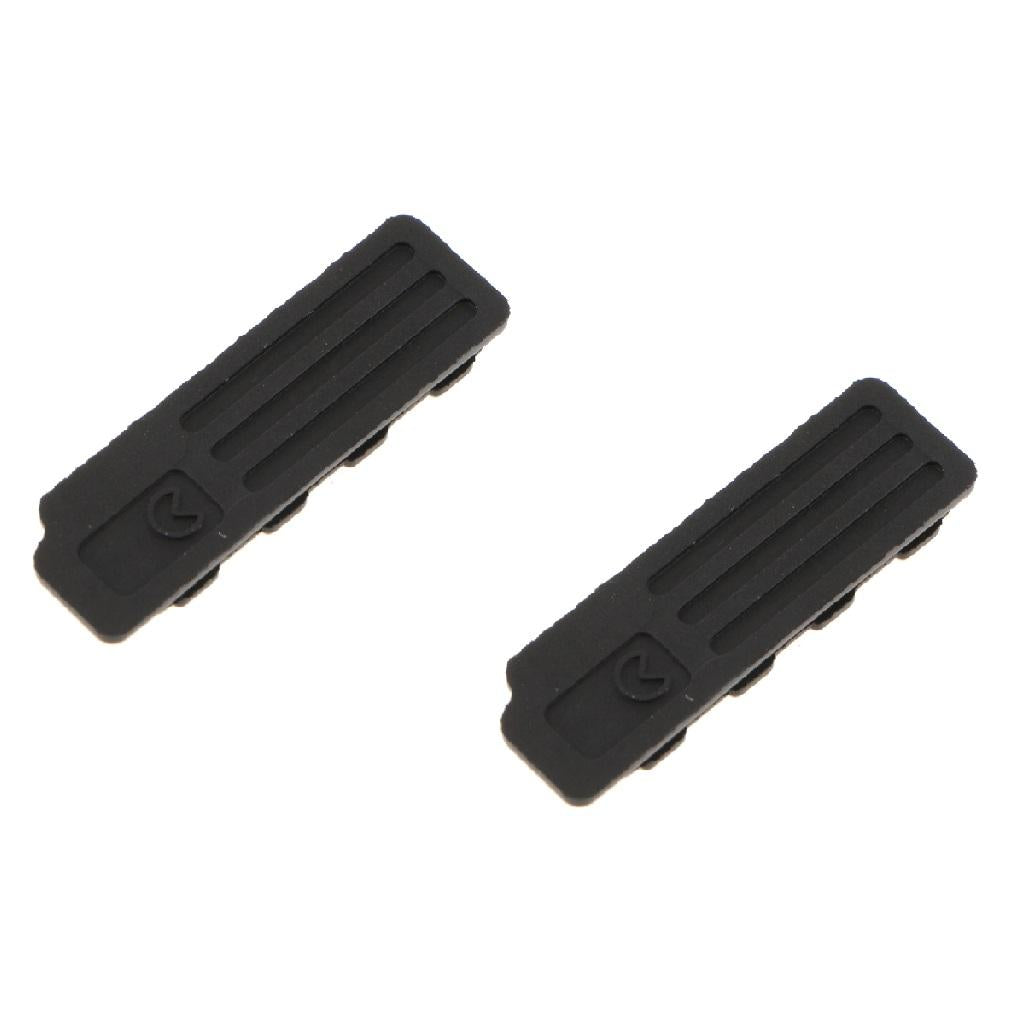 2pcs Bottom Rubber Cover Interface Cap Lid Socket Skin for Nikon D800 D800E