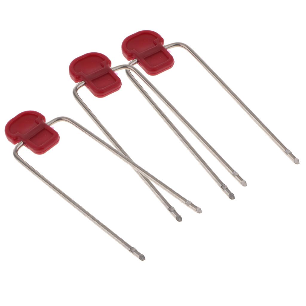 3PCS Car Auto Interior Radio Audio Stereo CD Key Removal Install Tool Kit