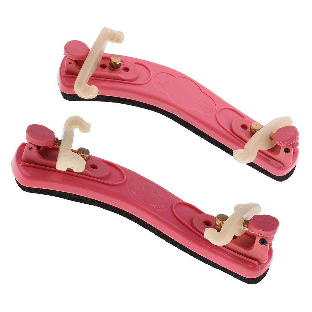 Adjustable Violin Shoulder Rest for 1/2 1/4 1/8 Size Violins