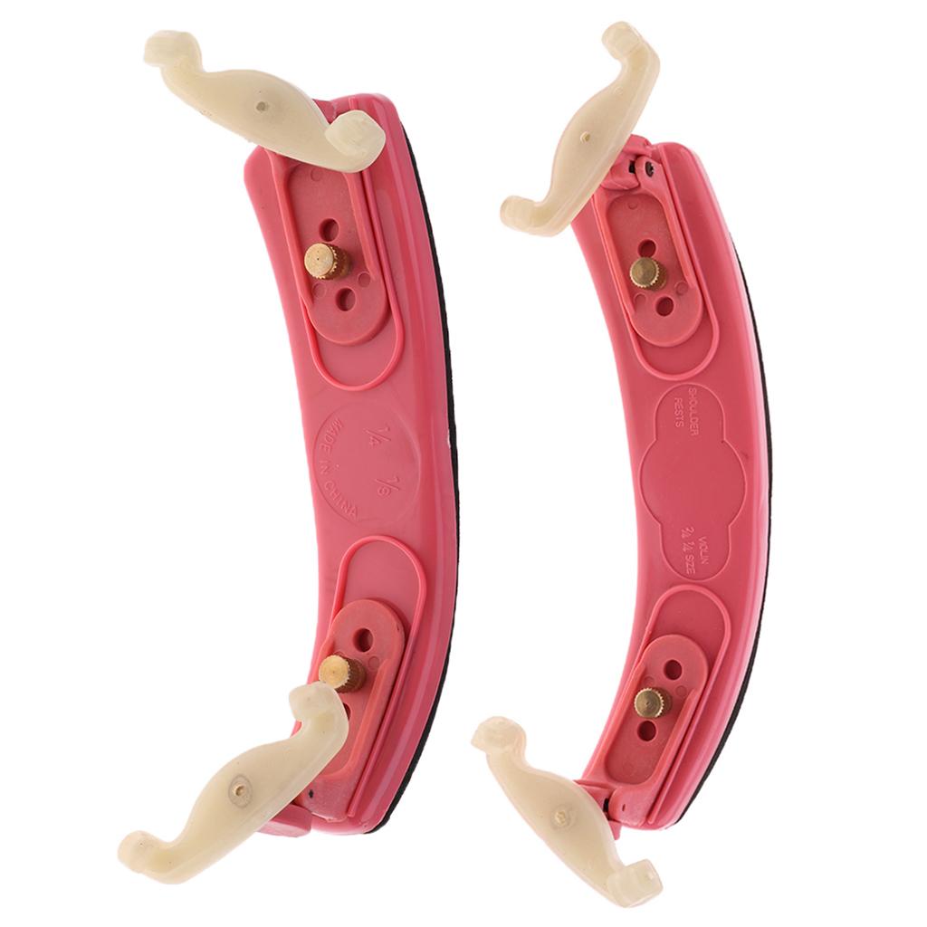 Adjustable Violin Shoulder Rest for 1/2 1/4 1/8 Size Violins