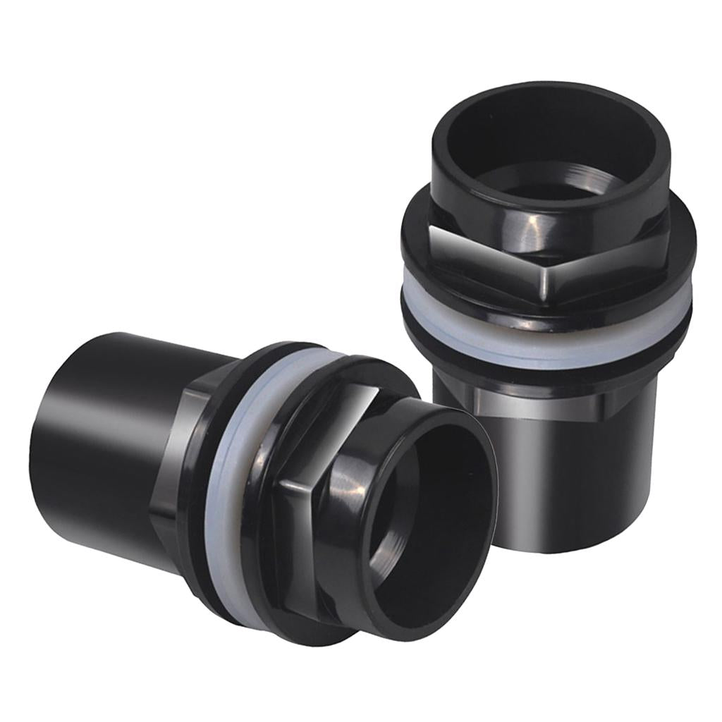 2 Pcs Fish Tank Tube Pipe Joint Aquarium Pipe Connector Coupler