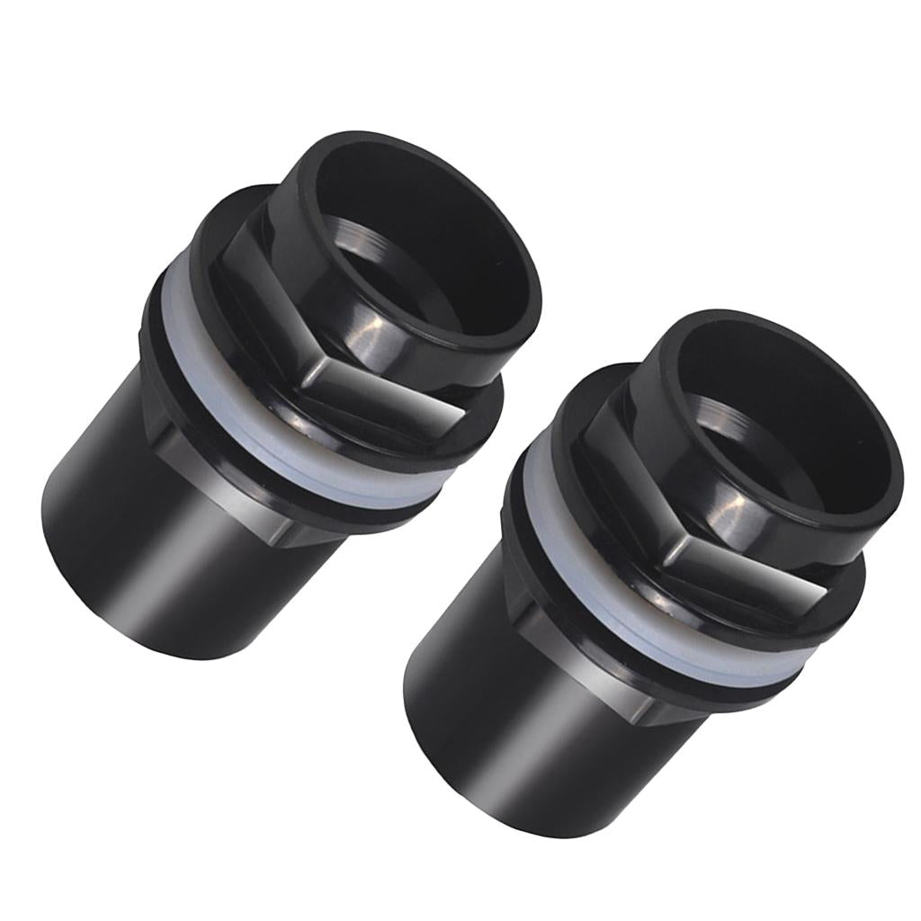 2 Pcs Fish Tank Tube Pipe Joint Aquarium Pipe Connector Coupler