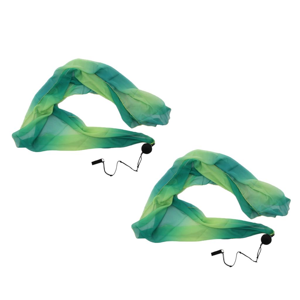 Belly Dance Silk Veil Poi Throw Balls Dance Accessories Props